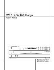 Harman Kardon DVD5 Owners Manual