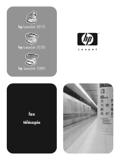 HP 3015 HP LaserJet 3015, 3030, and 3380 All-in-One - (English/French) Fax Guide