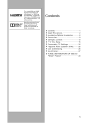 Panasonic TC-50CX400U E-Help Manual