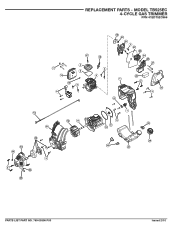 Troy-Bilt TB525 Parts Diagram