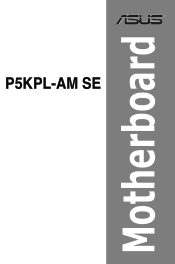 Asus P5KPL-AM SE User Manual