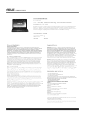 Asus U31SD-XH51 Brochure