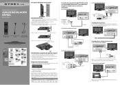 Dynex DX-24L150A11 Quick Setup Guide (Spanish)