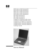 HP Evo n1010v Service Manual