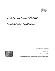 Intel H2000 Technical Product Specification