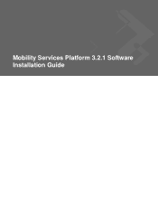 Motorola MSP3-CNTRL-SW-1 Installation Guide