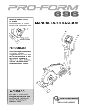 ProForm 696 Elliptical Portuguese Manual