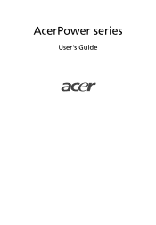 Acer AcerPower M8 Aspire T180 User's Guide EN