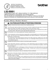 Brother International LS2-B891 Instruction Manual
