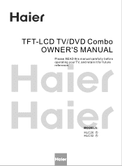 Haier HLC32-A User Manual