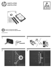 HP Color LaserJet Enterprise flow MFP M880 HDD Installation Guide