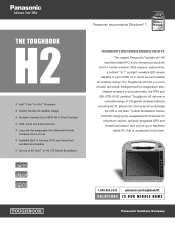 Panasonic Toughbook H2 Spec Sheet