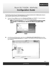 Ricoh SG 7100DN Configuration Guide