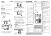 Yamaha AG03 Owner's Manual