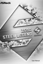 ASRock Z590 Steel Legend User Manual