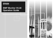 Epson 7850p Operation Guide - EMP Monitor v4.22