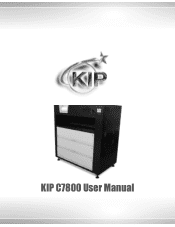 Konica Minolta KIP C7800 User Manual