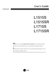 LG L1715S User Guide