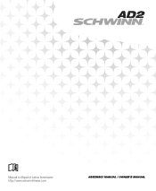 Schwinn Airdyne AD2 Assembly and Owner's Manual