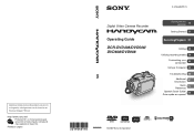 Sony DCRDVD508 Operating Guide