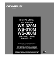 Olympus WS-310M WS-300M Instructions (English)