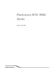 Plantronics M70 User Guide