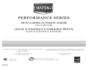 Maytag MHWE500VP Use and Care Guide