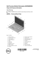 Dell Precision M6700 Setup and Features Information Tech Sheet