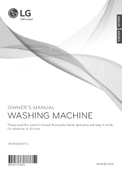 LG WM5000HVA Owners Manual - English Spanish