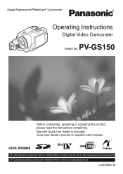 Panasonic PV-GS150 Digital Video Camera