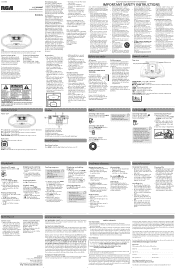 RCA RCD045 RCD045 Product Manual