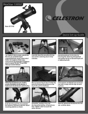 Celestron NexStar 130SLT Computerized Telescope NexStar 130 SLT Quick Setup Guide