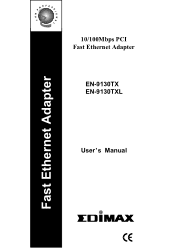 Edimax EN-9130TX Manual