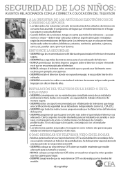 Insignia NS-24D420NA16 Important Safety Instructions (Español)