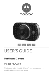Motorola mdc150 User Guide
