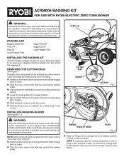Ryobi ACRM005 Operation Manual