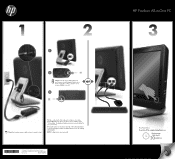 HP Pavilion All-in-One MS230 Setup Poster (Page 1)