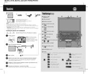 Lenovo ThinkPad SL410 (Portuguese) Setup Guide