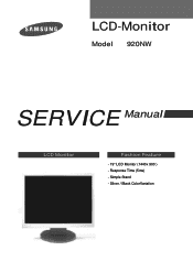 Samsung 920NW Service Manual