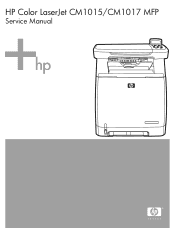 HP Color LaserJet CM1015/CM1017 Service Manual