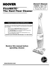 Hoover H2800 Manual