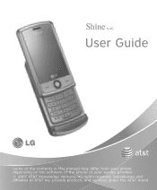 LG CU720 Silver Owners Manual - English