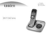 Uniden DECT1560 English Owners Manual