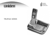 Uniden TRU9565-2 English Owners Manual