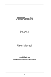 ASRock P4V88 User Manual