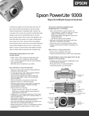 Epson PowerLite 9300i Product Brochure