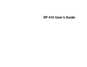 Epson XP-410 User Manual