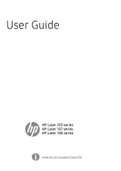 HP Laser 100 User Guide