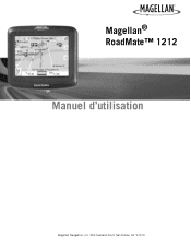 Magellan RoadMate 1212 Manual - French