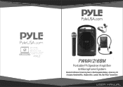 Pyle PWMA1216BM Instruction Manual